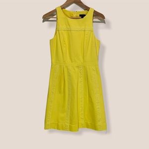 J.Crew fun yellow dress size 2